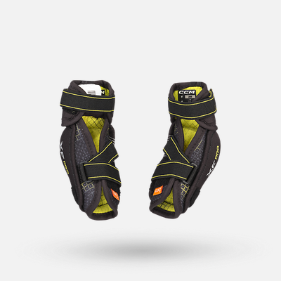 Vist Large View of Product Image Which is New CCM TACKS XR PRO Youth Elbow Pads LG