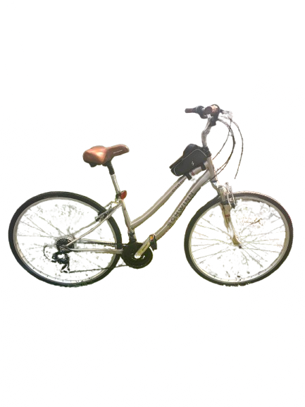Vist Large View of Product Image Which is Used Schwinn 2014 CLEAR CREEK HYBRID BIKE - 26IN Hybrid/City Bike Womens Tan 53-55cm - MD Frame