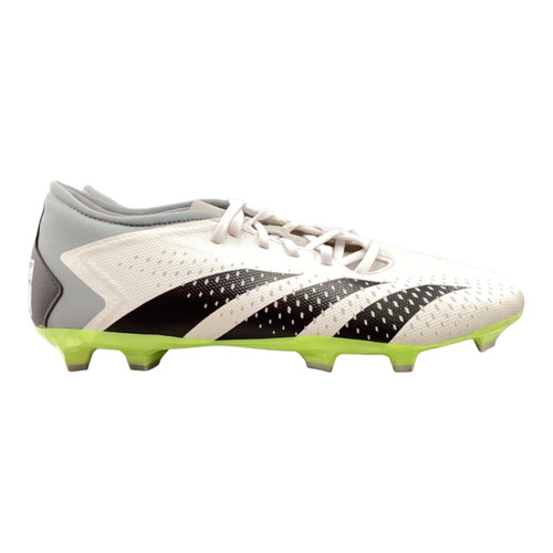 Vist Large View of Product Image Which is Used Adidas Soccer Cleats White Senior 10.5