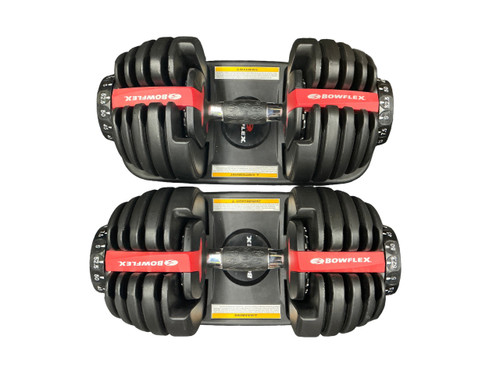 Vist Large View of Product Image Which is Used Bowflex 5LB-52.5LBS Adj Dumbbells 5-50 LB