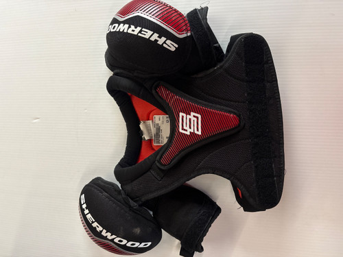 Vist Large View of Product Image Which is Used Sher-wood CODE Youth Shoulder Pads MD
