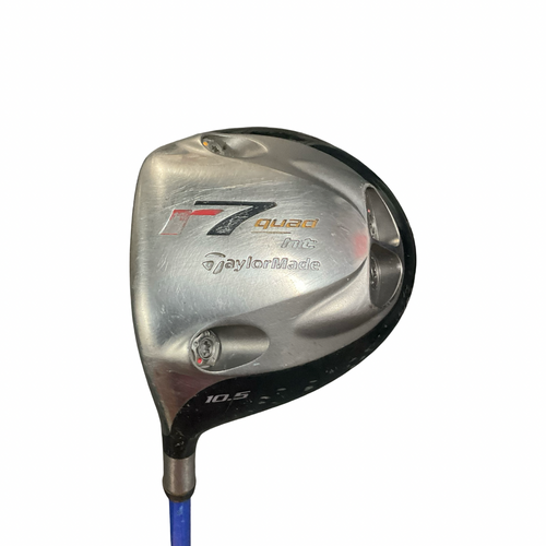 Vist Large View of Product Image Which is Used Taylormade R7 QUAD Mens Driver LH 10.5 Degree