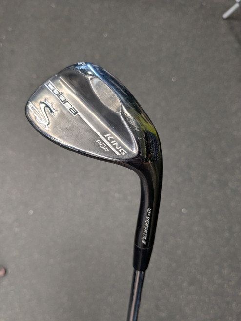 Vist Large View of Product Image Which is Used Cobra KING PUR BLACK Golf Wedge Mens RH 56 Degree