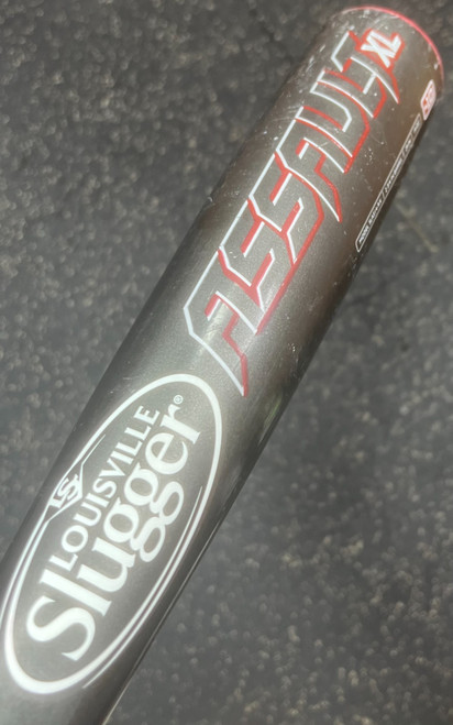 Vist Large View of Product Image Which is Used Louisville Slugger ASSAULT BB/SB USSSA 2 3/4 Bat 29"
