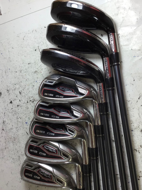 Vist Large View of Product Image Which is Used Adams Golf IDEA A12 OS Mens Iron Set RH 4I-GW/AW