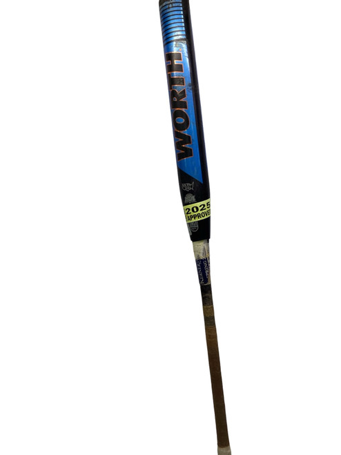 Vist Large View of Product Image Which is Used Worth 428 MACH BB/SB Slowpitch Bat 34"