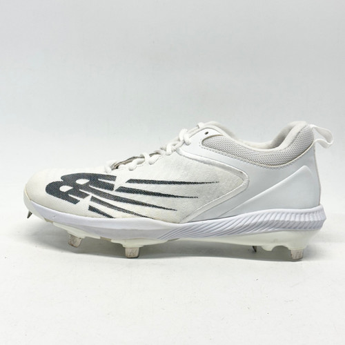 Vist Large View of Product Image Which is Used New Balance FUELCELL 4040V6 BB/SB Cleats White Senior 8.5