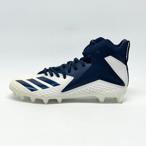 Vist Large View of Product Image Which is Used Adidas Adult FB Cleats Navy And White Senior 12