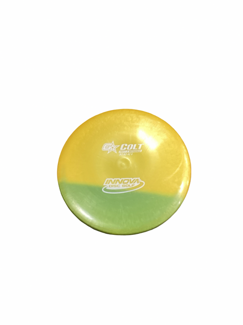 Vist Large View of Product Image Which is Used Innova COLT Disc Golf Putter Gold