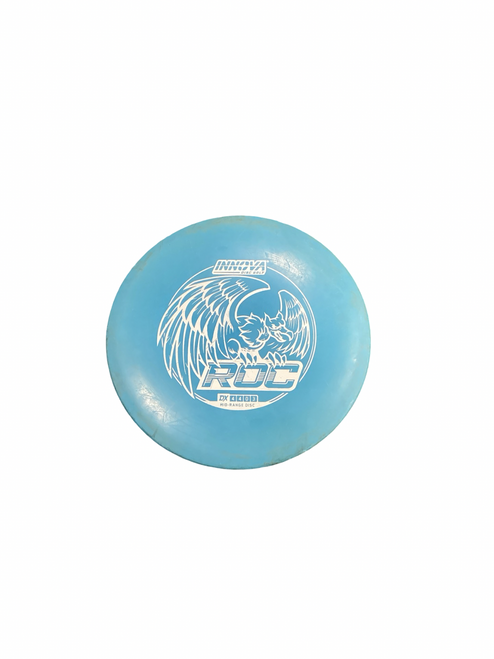 Vist Large View of Product Image Which is Used Innova ROC Disc Golf Mid Range Royal Blue