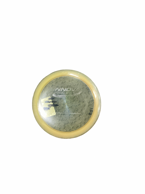 Vist Large View of Product Image Which is Used Innova CHAMPION MAMBA Disc Golf Driver Yellow