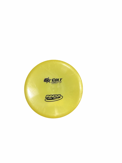 Vist Large View of Product Image Which is Used Innova COLT Disc Golf Putter Gold