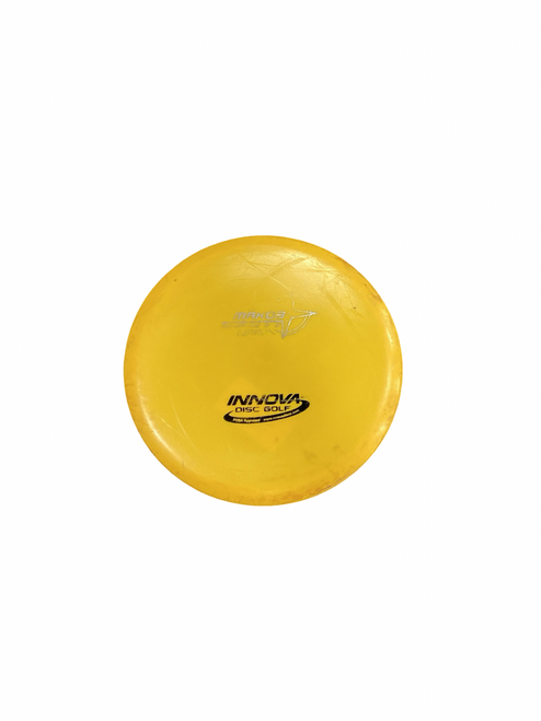 Vist Large View of Product Image Which is Used Innova MAKO 3 Disc Golf Mid Range Gold