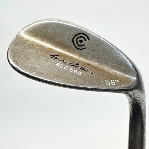 Vist Large View of Product Image Which is Used Cleveland 588 REG TOUR ACTION Golf Wedge Mens RH 56 Degree