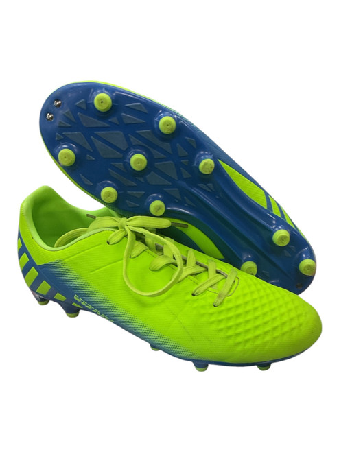 Vist Large View of Product Image Which is Used Vizari Soccer Cleats Neon Green Senior 9