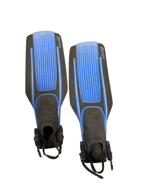 Vist Large View of Product Image Which is Used Underwater Fins Royal Blue SM