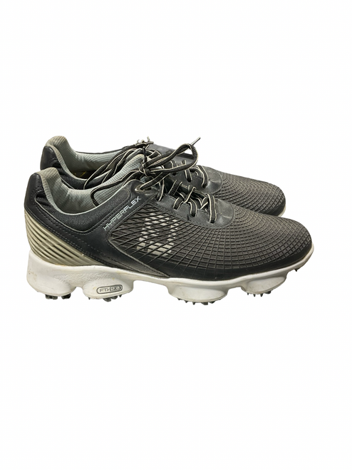 Vist Large View of Product Image Which is Used Foot Joy Mens Golf Shoes Black Senior 8