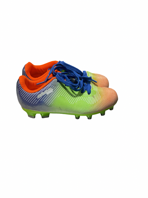 Vist Large View of Product Image Which is Used Brava Soccer Cleats Green Youth 11.0