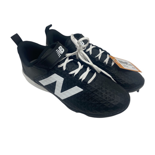 Vist Large View of Product Image Which is Used New Balance MENS MOLDED BB CLEATS BB/SB Cleats Black Senior 12.5