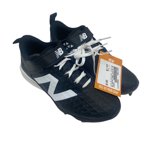 Vist Large View of Product Image Which is Used New Balance MENS MOLDED BB CLEATS BB/SB Cleats Black Junior 06