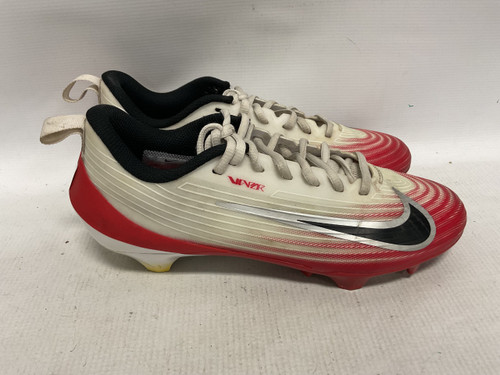 Vist Large View of Product Image Which is Used Nike Adult FB Cleats Cardinal And White Senior 7.5
