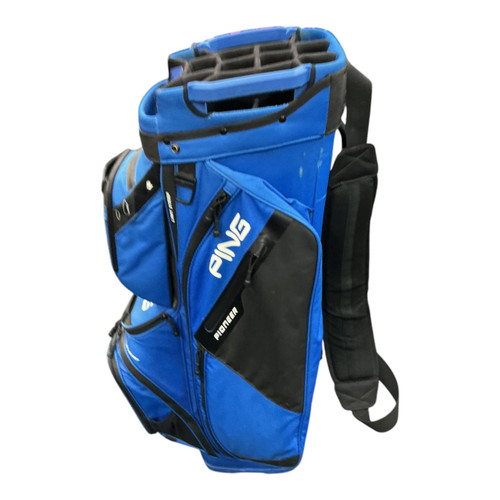 Vist Large View of Product Image Which is Used Ping PIONEER Mens Cart Bag Royal Blue