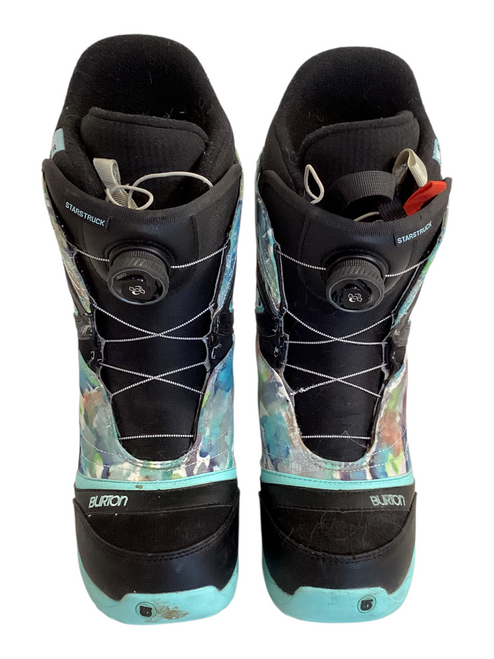 Vist Large View of Product Image Which is Used Burton STARSTRUCK BOA Womens Snowboard Boots Royal Blue 