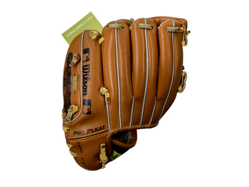 Vist Large View of Product Image Which is Used Wilson A2291 BB/SB Glove RH Throw Brown 9"