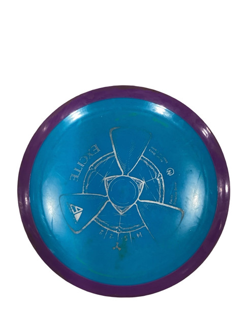 Vist Large View of Product Image Which is Used Axiom EX Disc Golf Driver Royal Blue