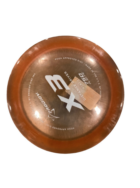 Vist Large View of Product Image Which is Used Prodigy X3 Disc Golf Driver Orange