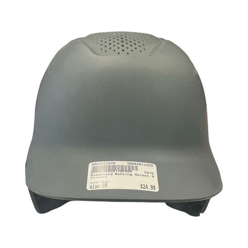 Vist Large View of Product Image Which is Used, Evoshield, Batting Helmet, No Mask, Grey, SM