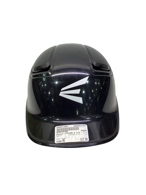 Vist Large View of Product Image Which is Used Easton CYCLONE 6 5/8 - 7 1/4 Batting Helmet No Mask Black MD