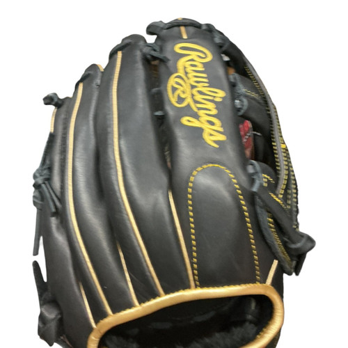 Vist Large View of Product Image Which is NEW Rawlings R9 R93029-6BG BB/SB Glove RH Throw Black 12 3/4"