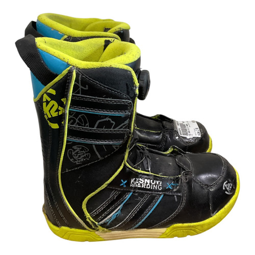Vist Large View of Product Image Which is Used K2 BOA SZ 4 VANDAL Boys Snowboard Boots Black Junior 04