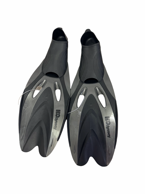 Vist Large View of Product Image Which is Used H2Odyssea Snorkel Fins Black XS 3.5 - 5