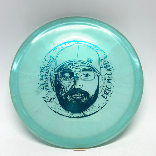 Vist Large View of Product Image Which is Used Dynamic Discs EMAC LUCID GLIMMER TRUTH Disc Golf Mid Range Turquoise 177g