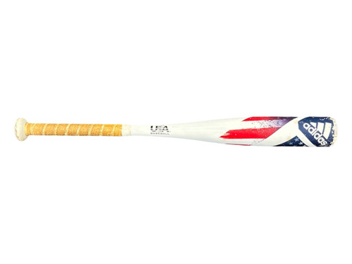 Vist Large View of Product Image Which is Used Adidas TRIPLE STRIPE BB/SB USA 2 1/4 Bat 24"