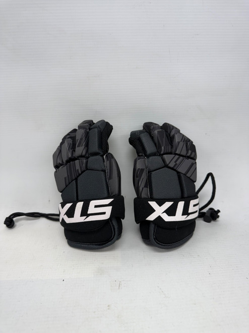 Vist Large View of Product Image Which is Used STX STALLION 75 Lacrosse Gloves Junior Black XXS
