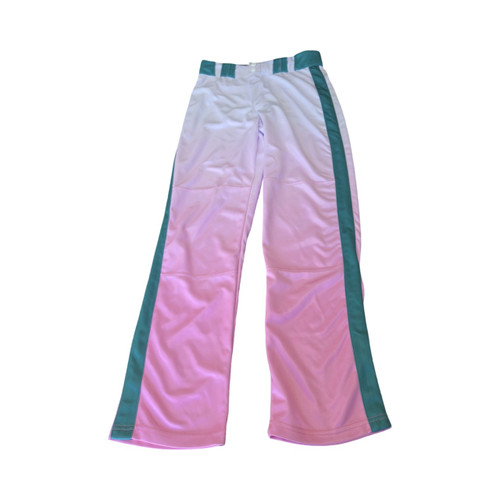 Vist Large View of Product Image Which is Used RIOT 3O IN SOFTBALL PANTS BB/SB Pant Womens Pink And White MD