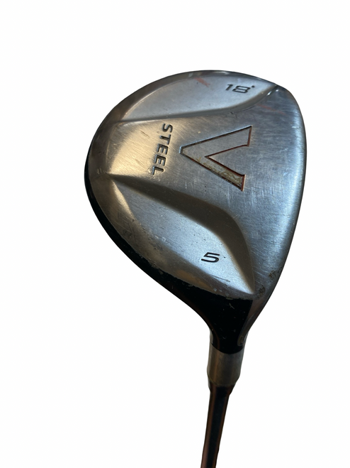 Vist Large View of Product Image Which is Used Taylormade V STEEL Mens Fairway Wood RH 5 Wood