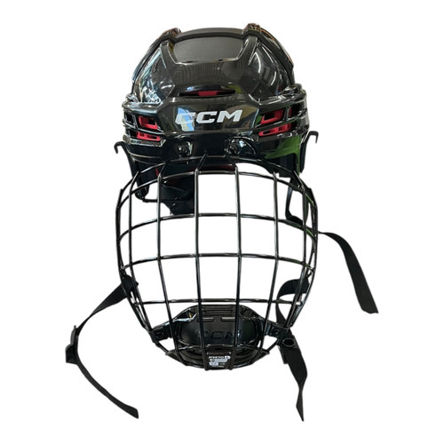 Vist Large View of Product Image Which is Used Bauer TACKS 70 HH Helmet Cage Combo Black LG