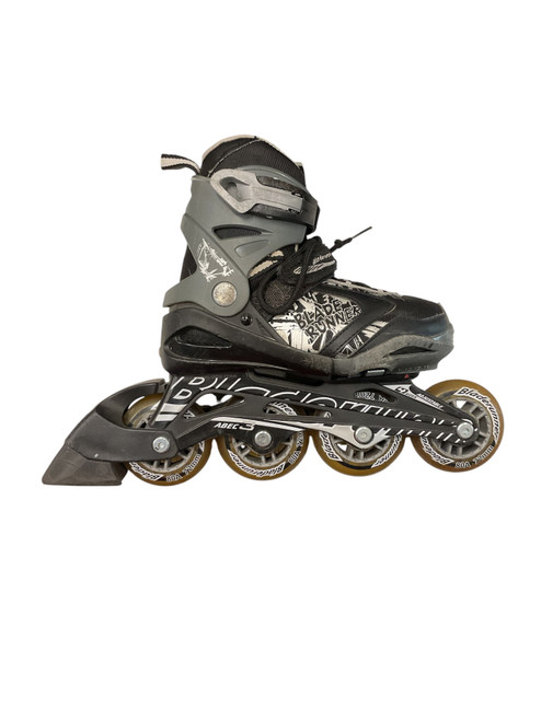 Vist Large View of Product Image Which is Used Bladerunner ADJUSTABLE Y11-1 Child Rec Fitness Skates Black Adjustable