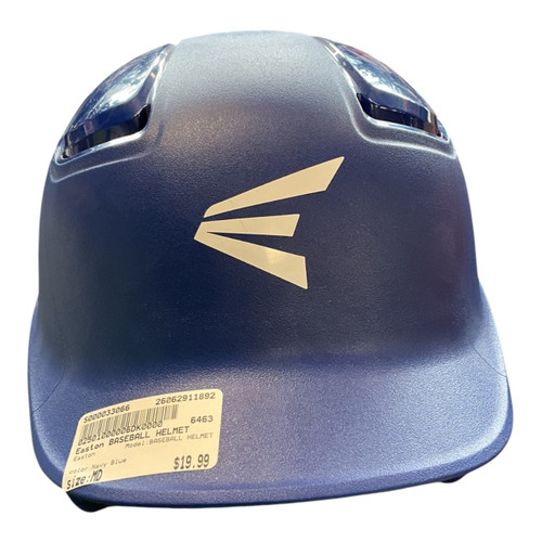 Vist Large View of Product Image Which is Used Easton BASEBALL HELMET Batting Helmet No Mask Navy Blue MD