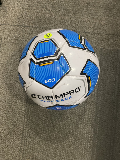 Vist Large View of Product Image Which is Used Champro RENEGADE All Size Soccer Ball White 5