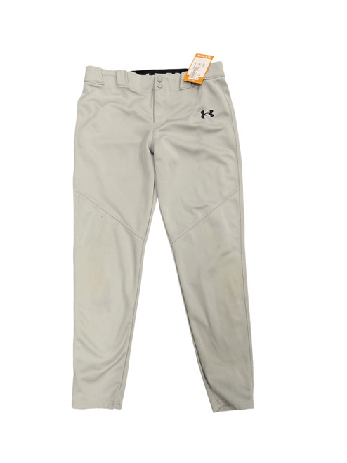 Vist Large View of Product Image Which is Used Under Armour BASEBALL PANT BB/SB Pant Boys Grey XL