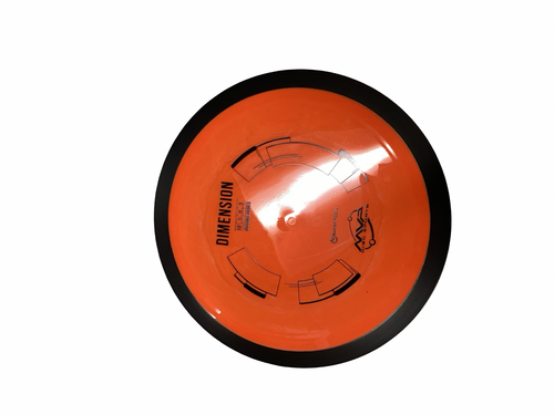 Vist Large View of Product Image Which is Used MVP DIMENSION Disc Golf Driver Orange