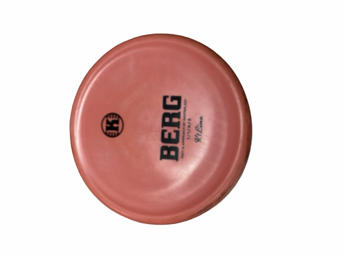 Vist Large View of Product Image Which is Used Kastaplast BERG Disc Golf Putter Pink