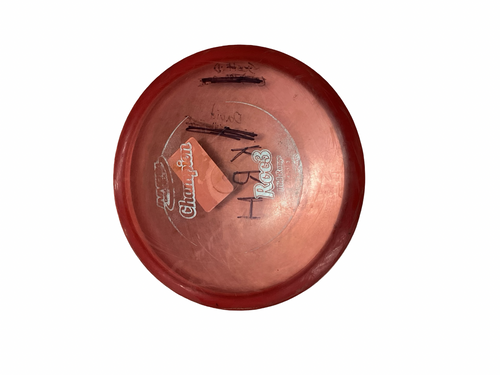 Vist Large View of Product Image Which is Used Innova CHAMPION ROC3 Disc Golf Mid Range Red