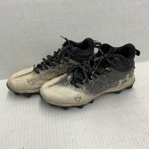 Vist Large View of Product Image Which is Used Under Armour LOCKED DOWN BB/SB Cleats White Senior 7