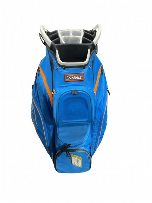 Vist Large View of Product Image Which is Used Titleist 15 CART BAG Mens Cart Bag Royal Blue